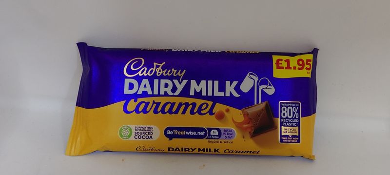 Dairy milk caramel 