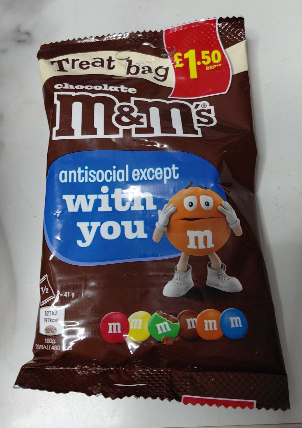 Chocolate  m&m's