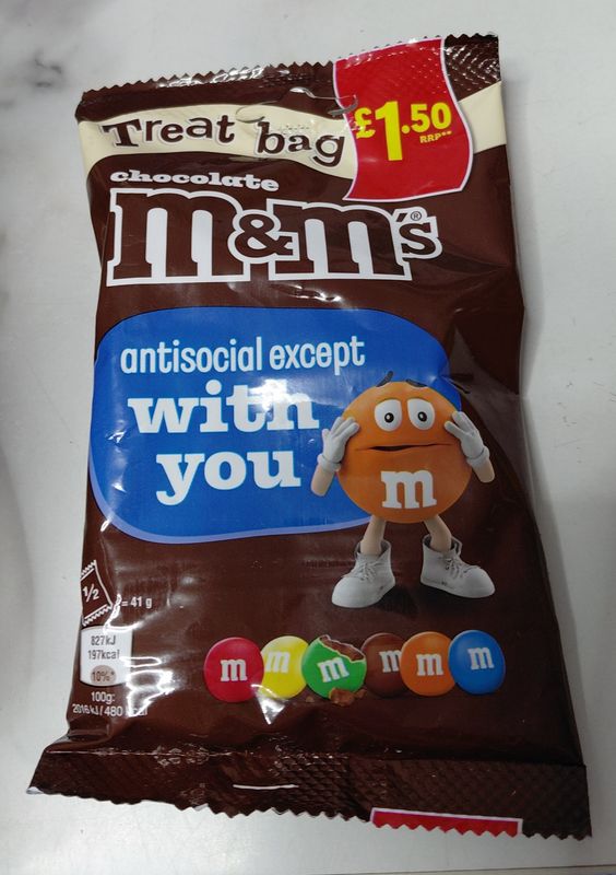 Chocolate  m&m's