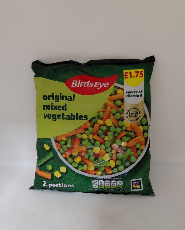 Birds eye Mixed vegetables 