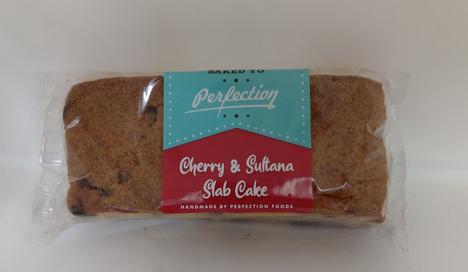 Cherry & sultana slab cake
