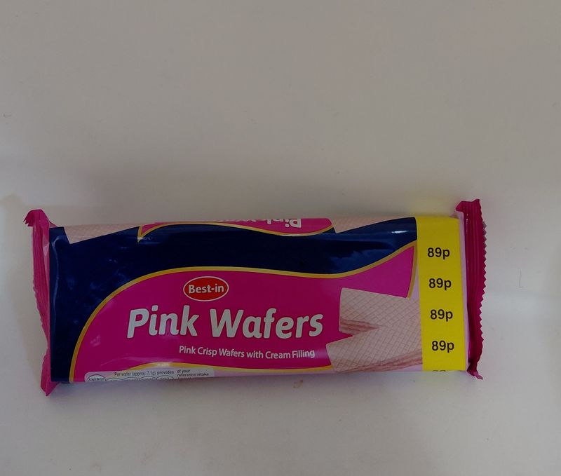  pink wafers