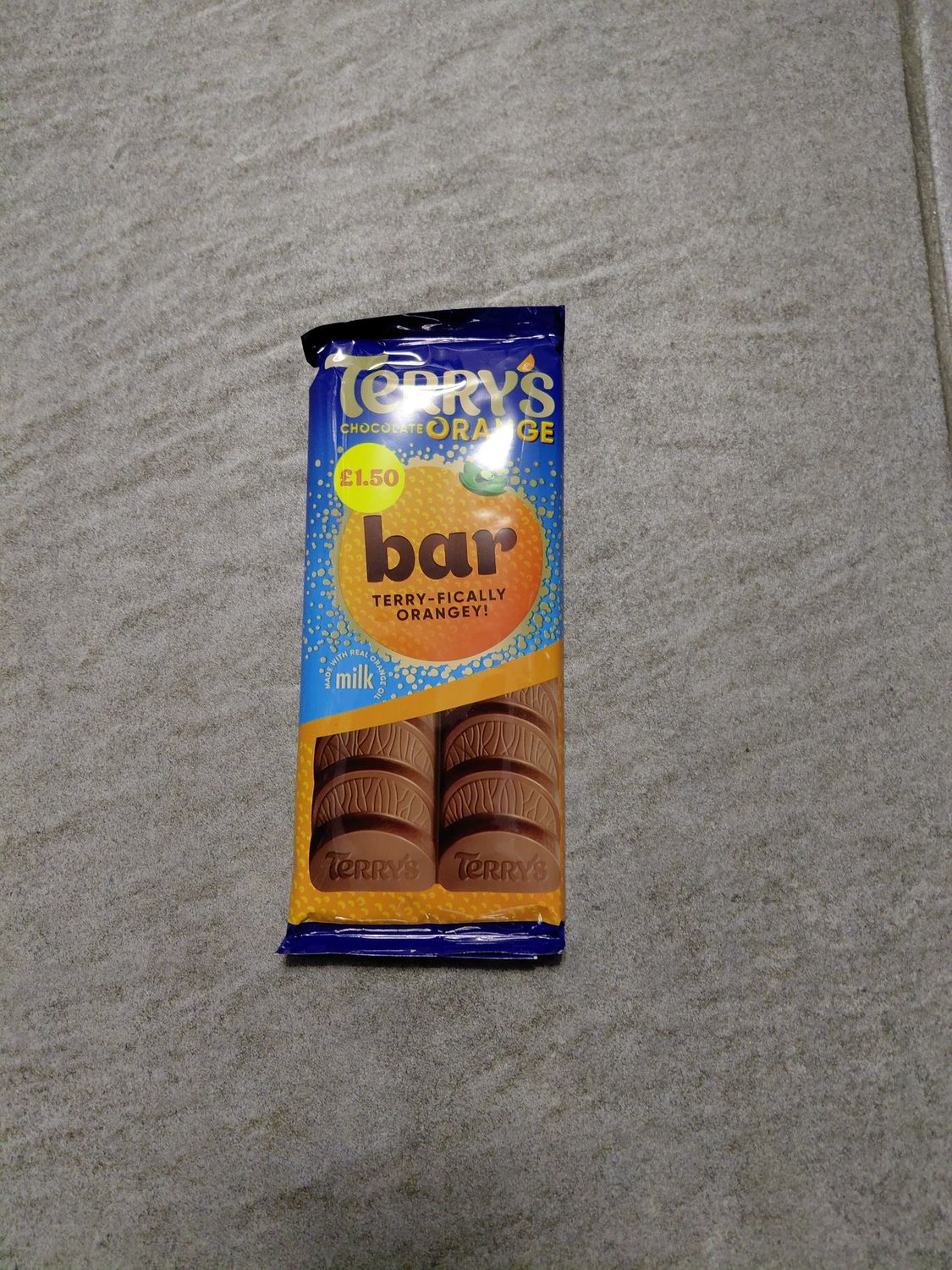 Terry chocolate orange bar