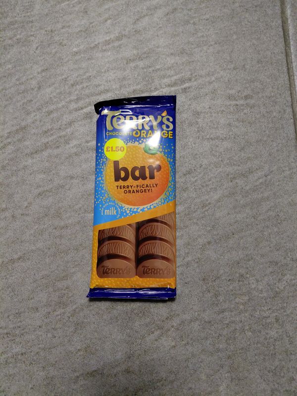 Terry chocolate orange bar