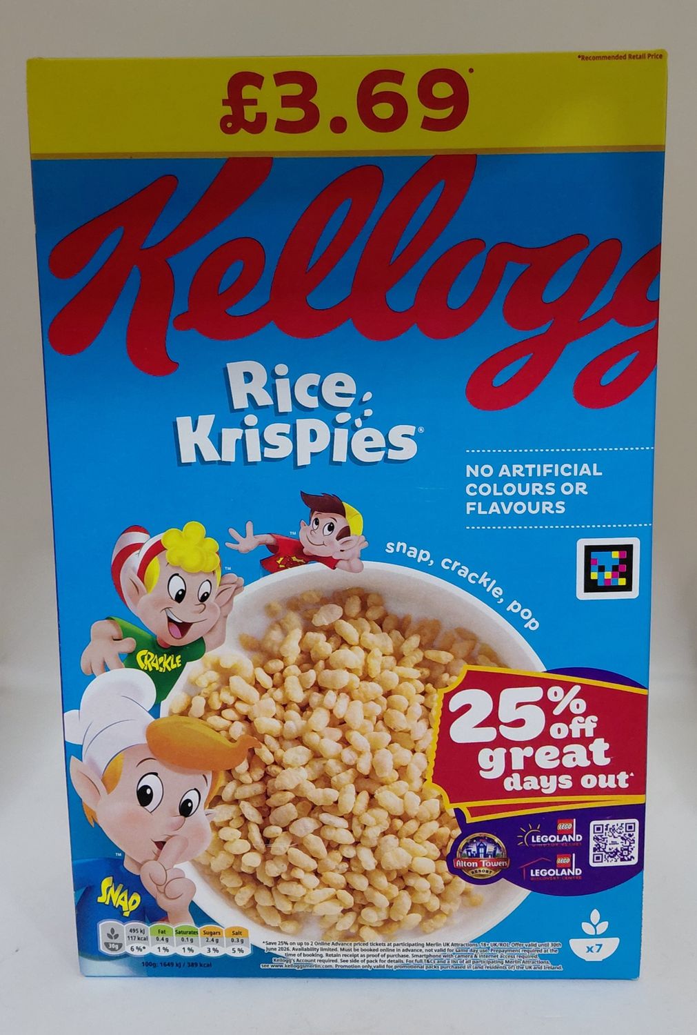 Kelloggs rice krispies