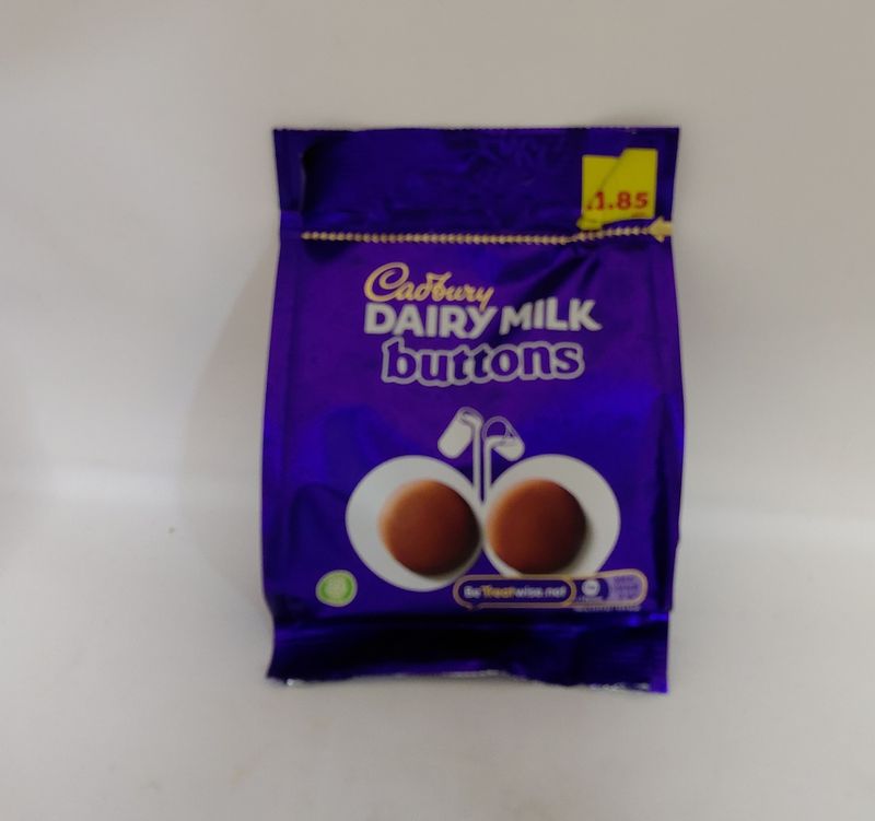 Dairy milk  buttons