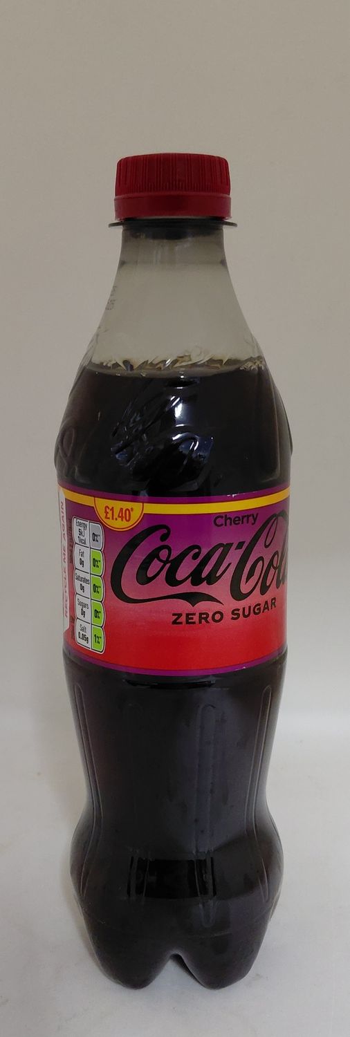 cherry coca cola zero sugar