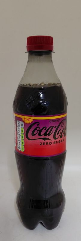 cherry coca cola zero sugar