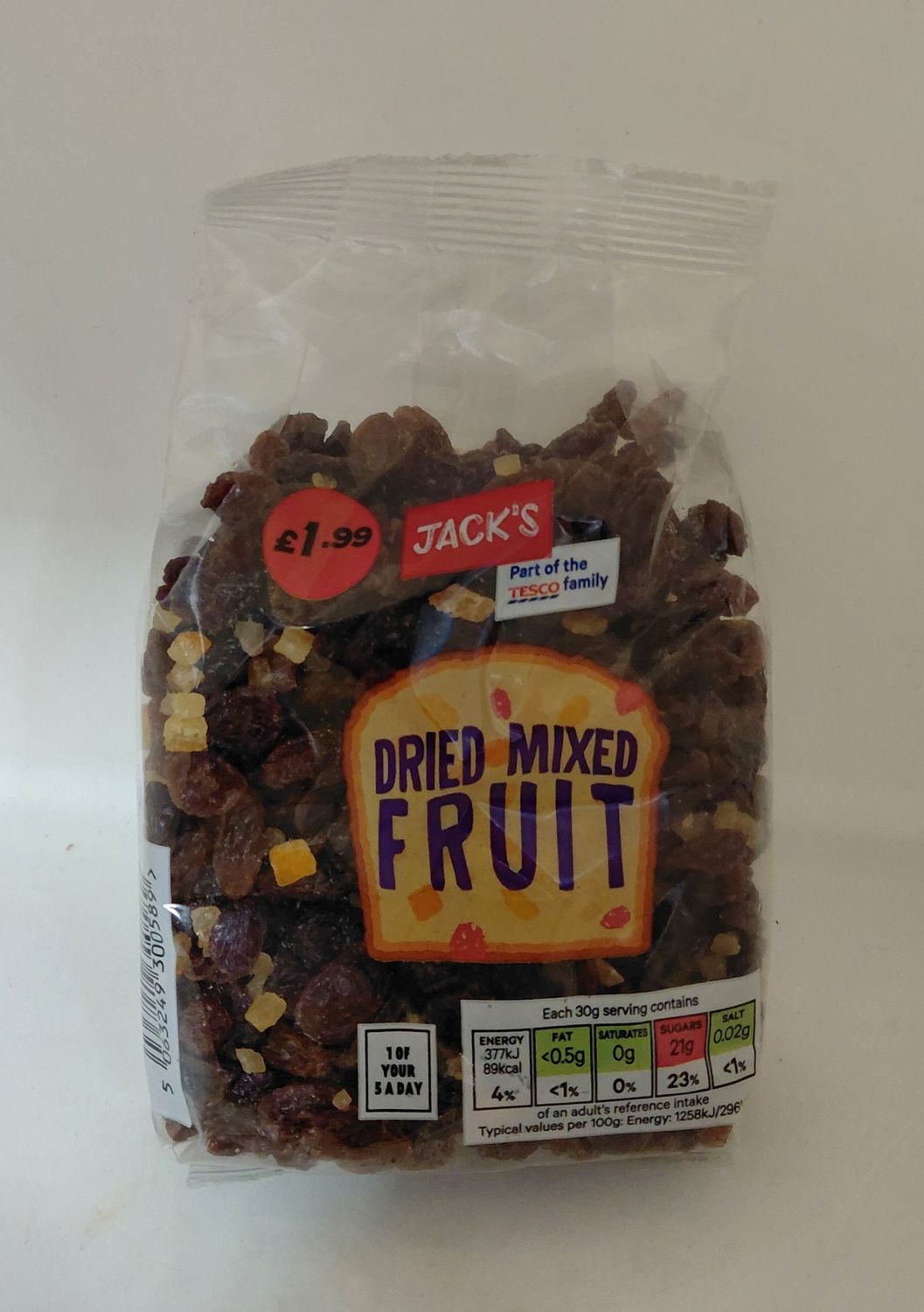 dried mixed fruit