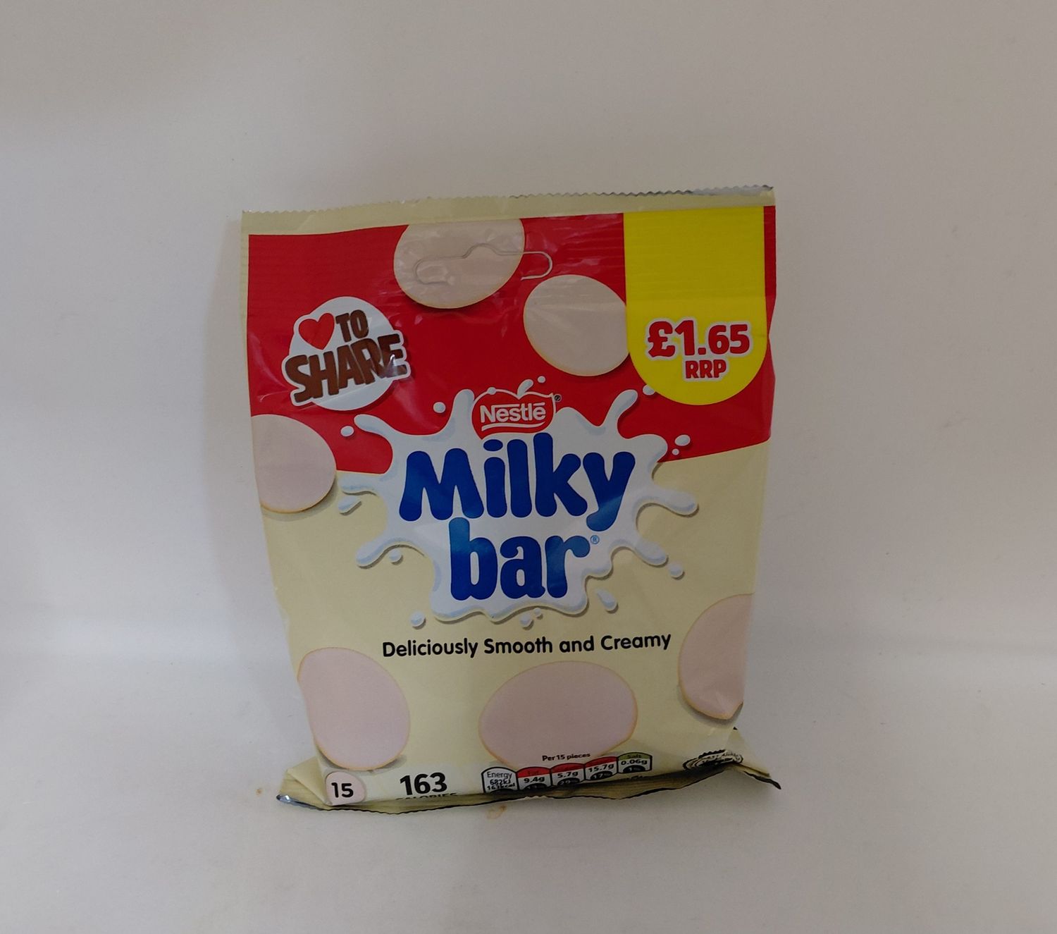 milkybar buttons 