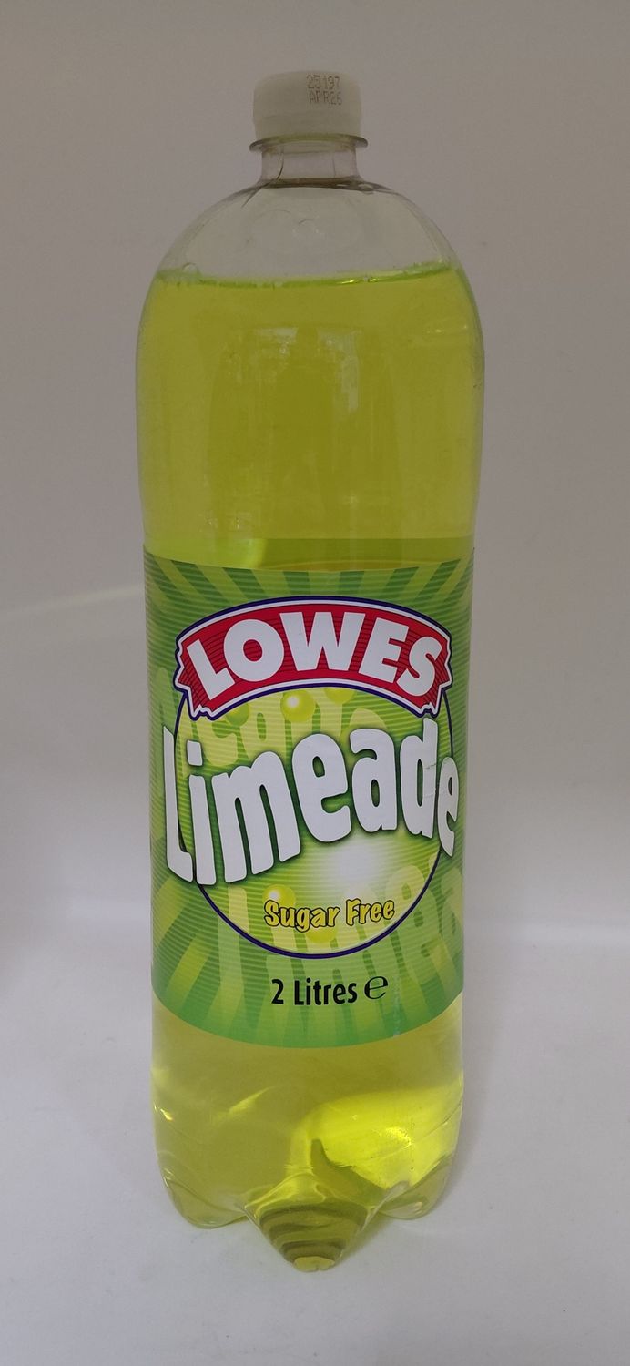 Lowes limeade sugar free 2 litre