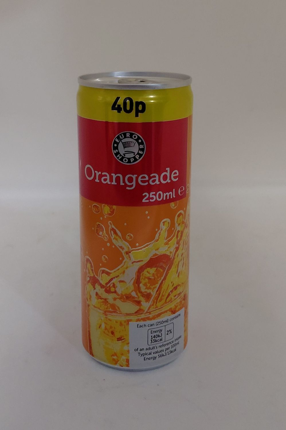 Orangeade can