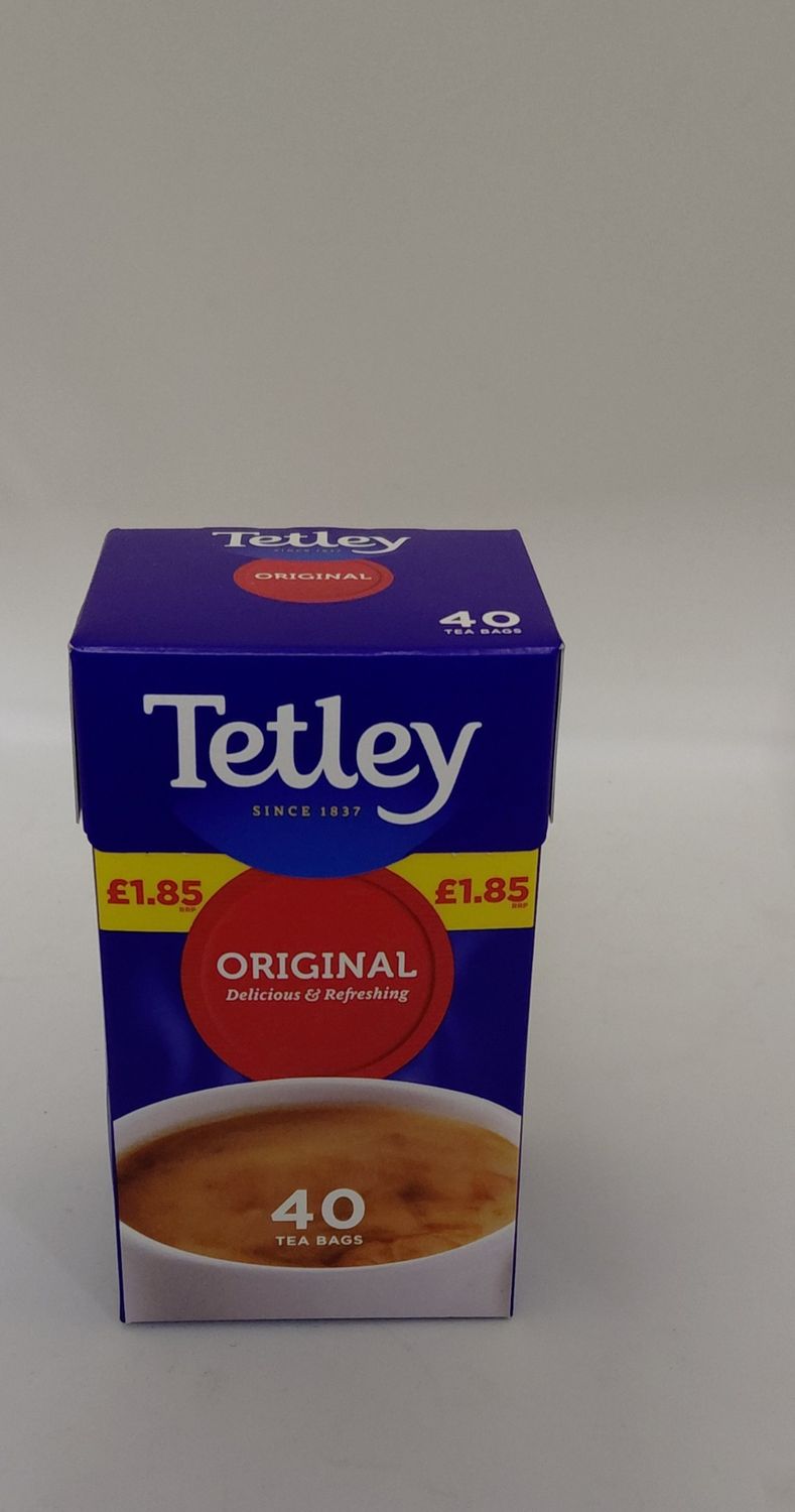 40 tetley tea bags