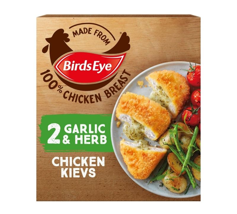 2 garlic & herb chicken Kievs