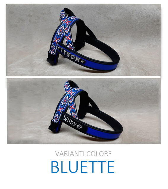 Pettorina Norvegese pelle sintetica BLUETTE