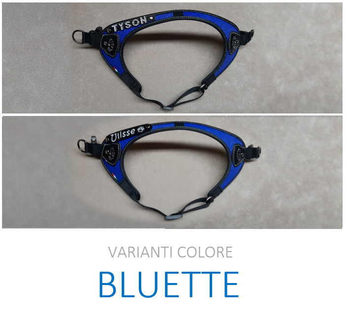 Pettorina  &quot;V&quot; - tg xl  pelle sintetica BLUETTE