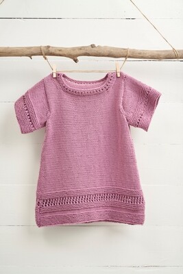 Patrón Baby Sweater Dress