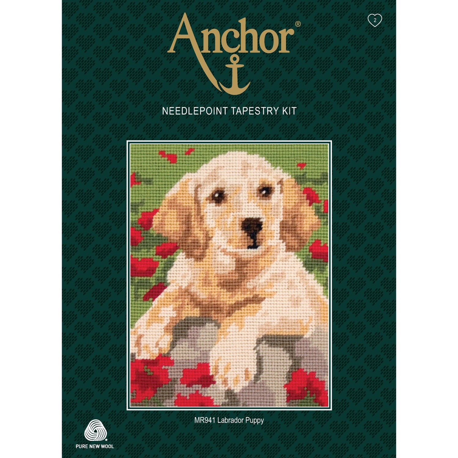 Anchor Starter Tapestry Kit - Labrador Puppy