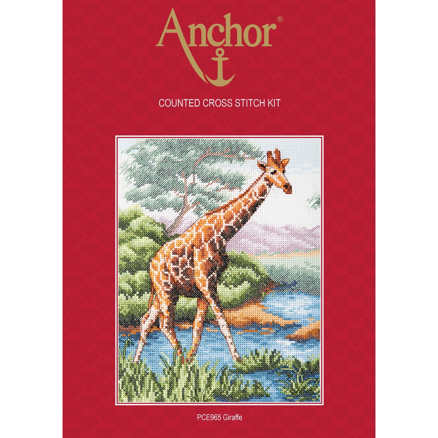 Anchor Essentials Cross Stitch Kit - Giraffe