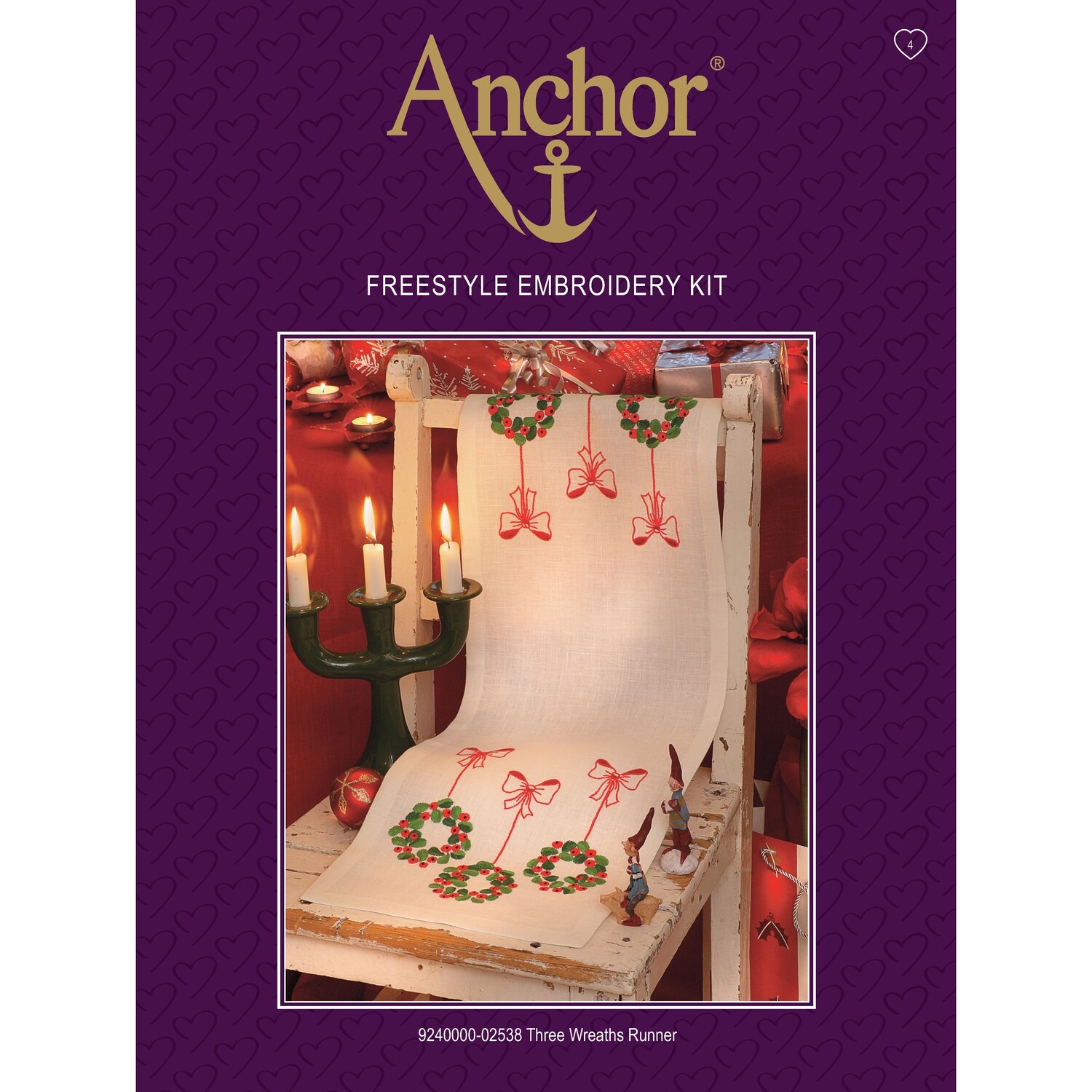 Anchor Essentials Freestyle Kit - Three Wreaths Runner
