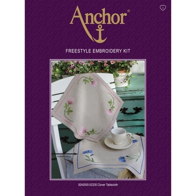 Anchor Essentials Freestyle Kit - Clover Pink Tablecloth