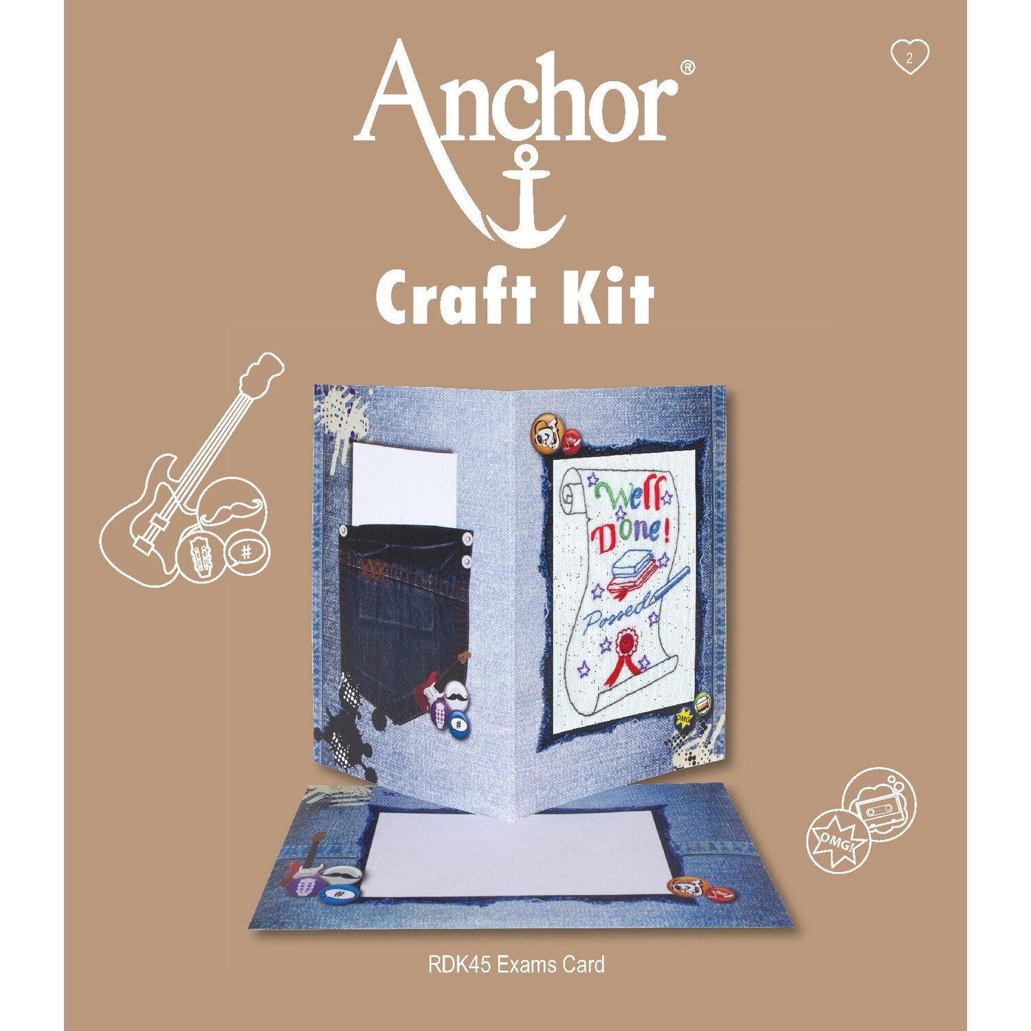 Anchor Craft Kit - Exams Card