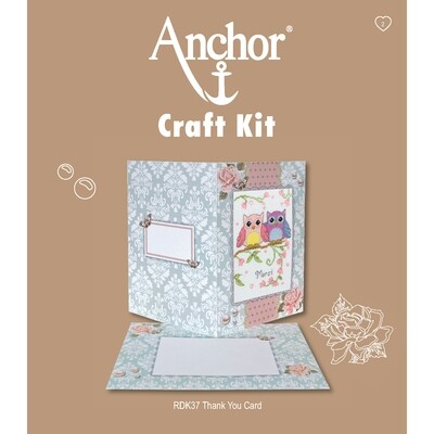 Anchor Craft Kit - Thank You Card
