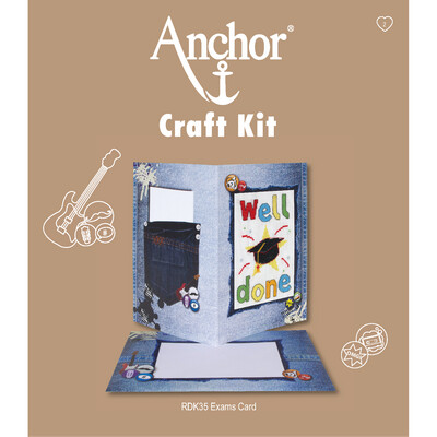 Anchor Craft Kit - Well Done Exams Card