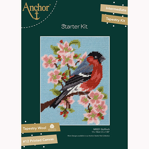Anchor Starter Tapestry Kit - Bullfinch & Blossom