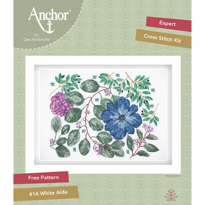 Anchor by Dee Hardwicke - Clematis Cross Stitch Kit