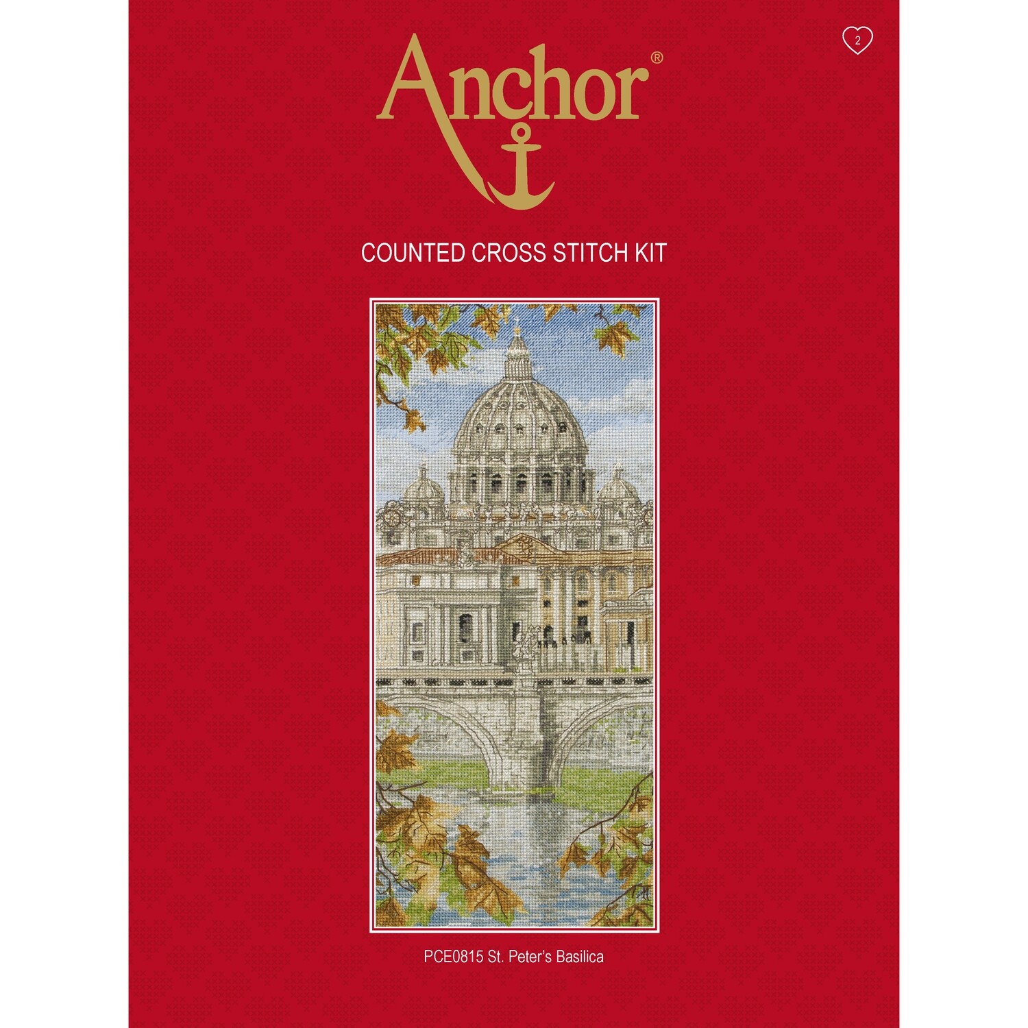 Anchor Essentials Cross Stitch Kit - St. Peter's Basilica