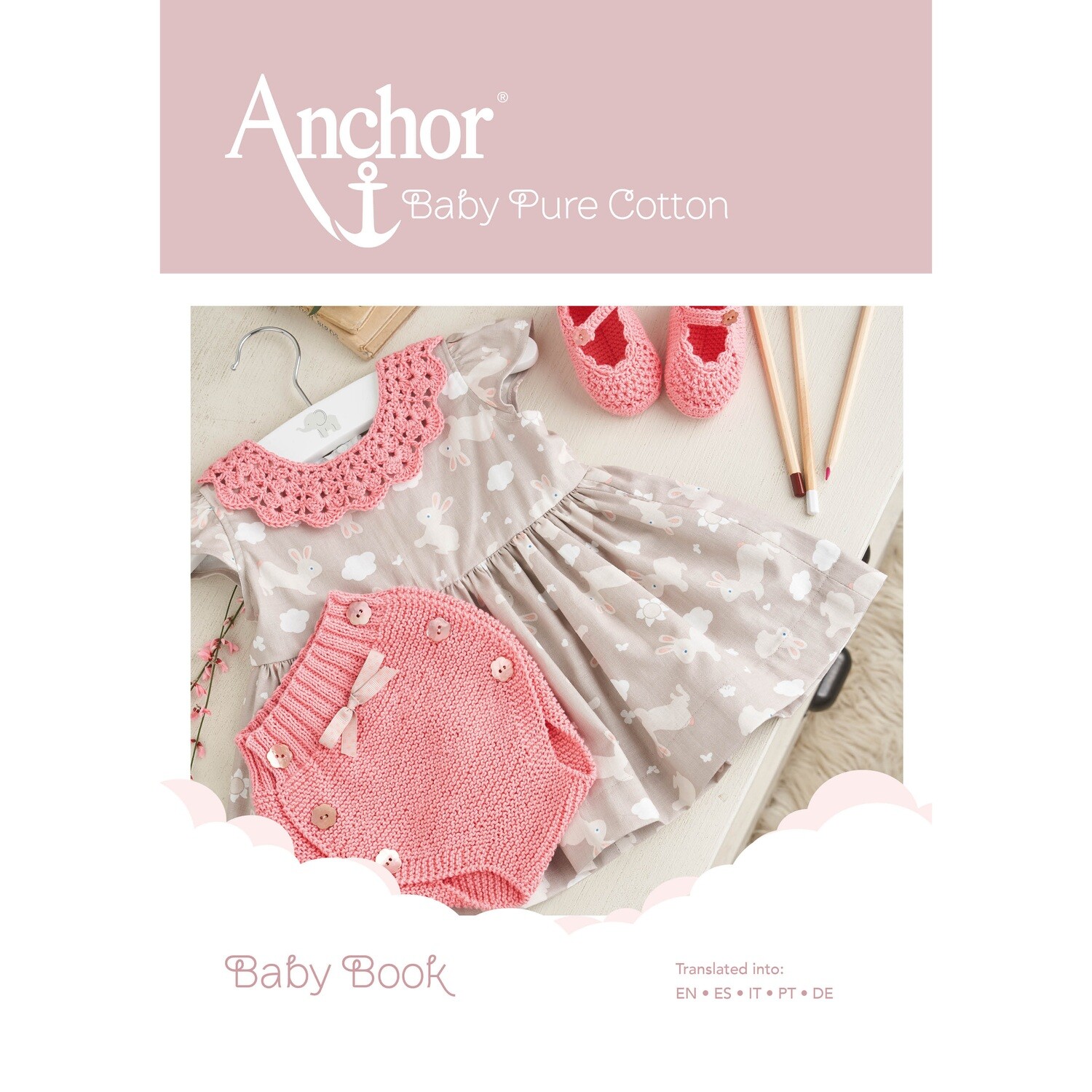 Baby Book featuring Anchor Baby Pure Cotton
