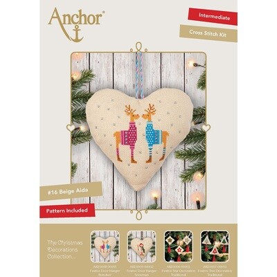 The Christmas Decorations Collection - Festive Door Hanger Reindeer