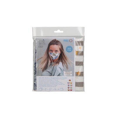 DIY Sewing Kit - 3 Community Masks (3 Beach Days Collection Prints)