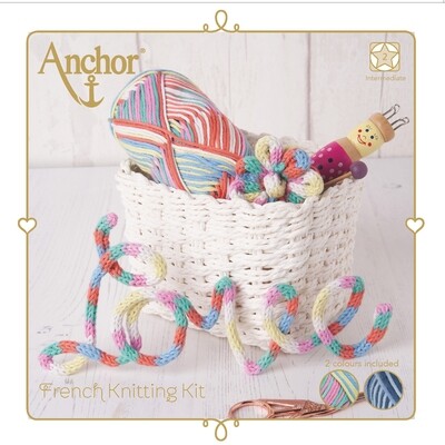 Kit Anchor Craft - Kit de cordón de tricot - Pastel
