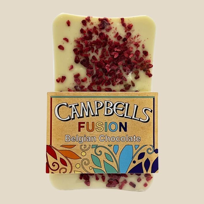 White Chocolate with Raspberry Bar