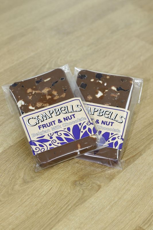 Milk Chocolate with Fruit & Nut Bar