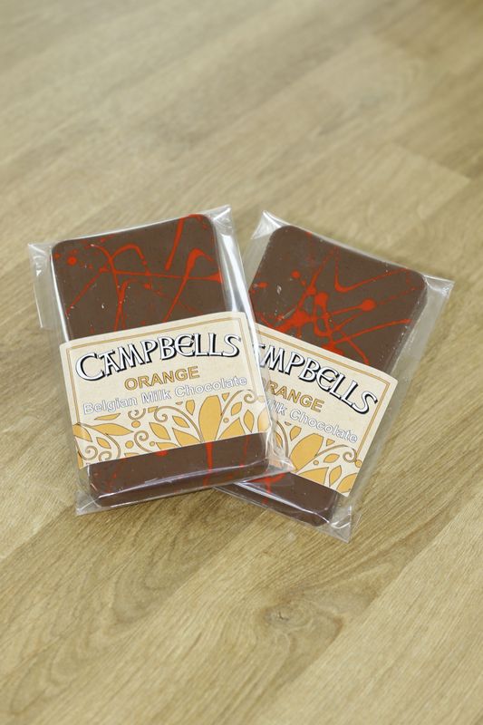 Milk Chocolate with Orange Bar