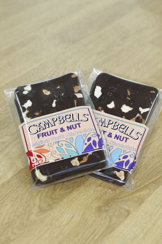 Dark Chocolate with Fruit & Nut