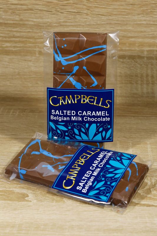 Milk Chocolate with Salted Caramel Bar