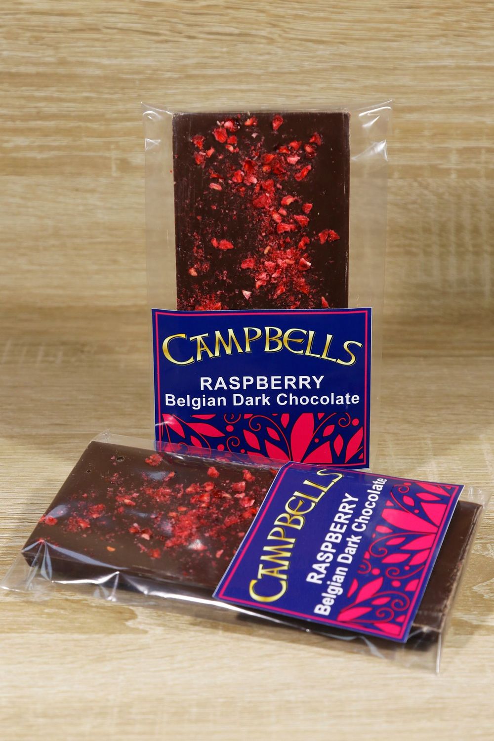 Dark Chocolate with Raspberry Bar