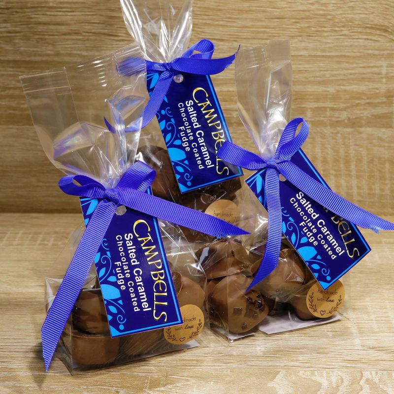 Salted Caramel Fudge in Milk Chocolate