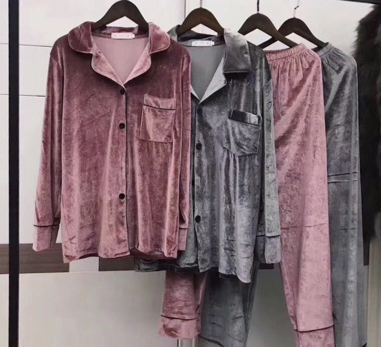 Velvet pyjama set