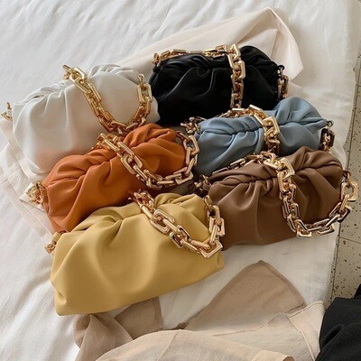 Soft Leather Chain Bag