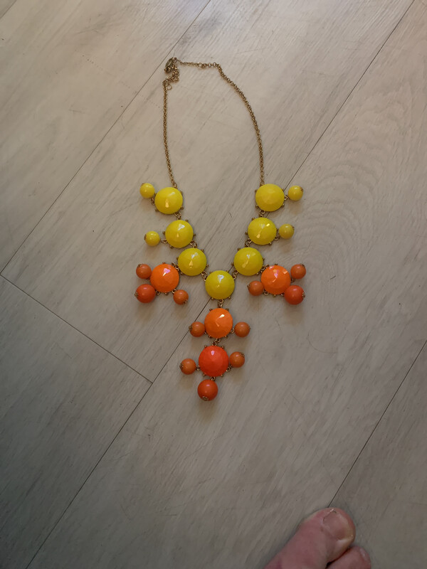 Rhinestone Statement Necklace