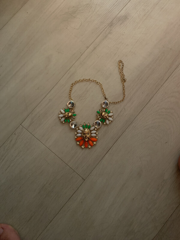 Faces Statement Necklace
