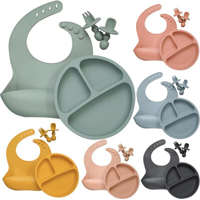 4pc Silicone Suction Weaning Starter Pack