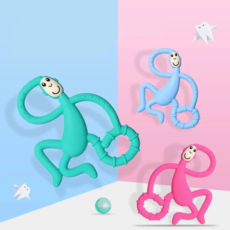 Silicone Monkey 🐒 Teether