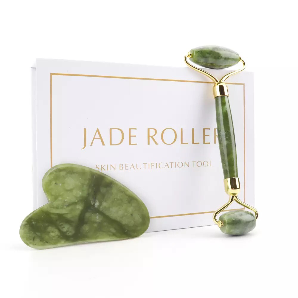 Jade Roller & Scraping Board