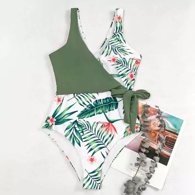 Jungle Wrap Swimsuit